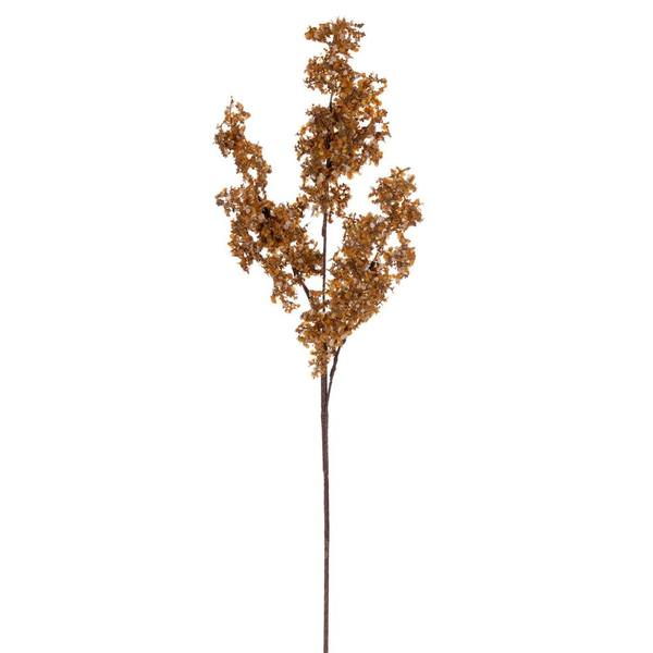 28" Artificial Yellow Broken Leaf Branch (3 pack)