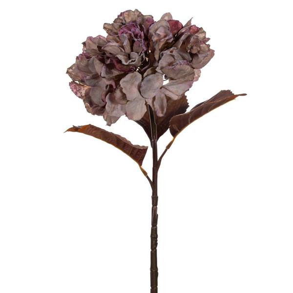 18.5" Plum Green Hydrangea Spray (2 Pack)