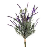 Vickerman 18.5" Artificial Green Lavender Bush Bundle (2 Pack)