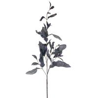 View 44.5" Artificial Blue Dried Pomelo Leaves Spray (2 Pack)