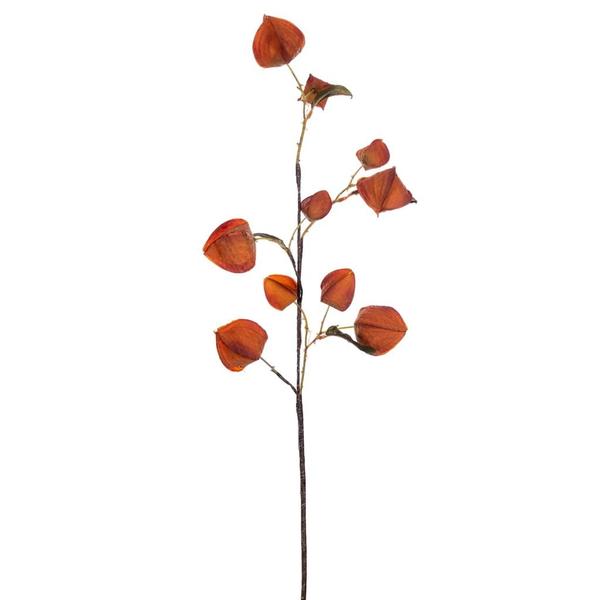 30.5" Artificial Orange Dried Lantern Spray (2 Pack)