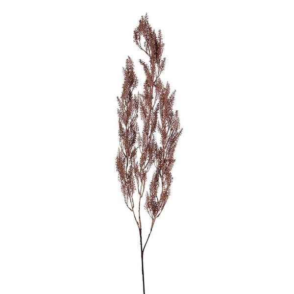 43" Artificial Light Brown Dry Hanging Grass Branch