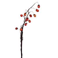 Vickerman 34.5" Artificial Orange Dried Persimmon Spray (2 Pack)