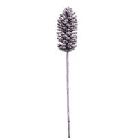 Vickerman 30" Artificial Glitter Snow Pinecone (2 pack)