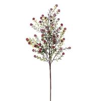 Vickerman 20" Artificial Frosted Red Berry Spray (3 pack)