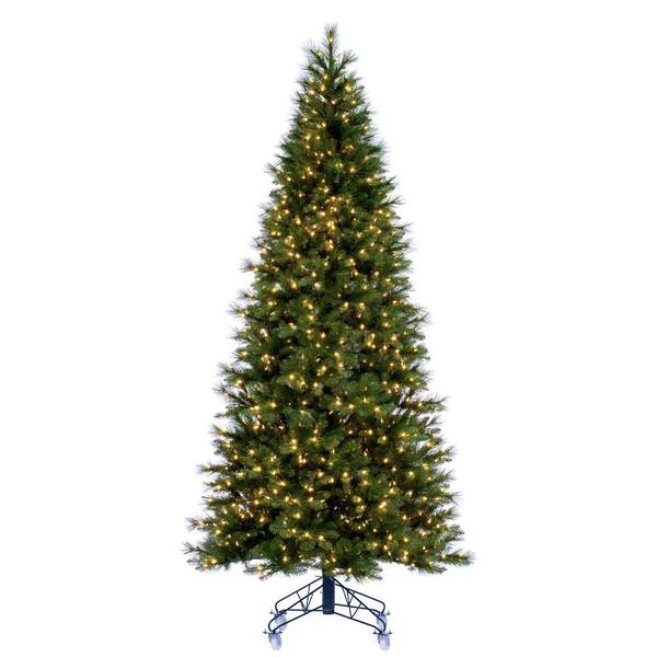 9' x 51" Artificial Jackson Pine 1000 Dura-Lit® Warm White Mini Lights