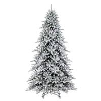 Vickerman 7.5' x 59" Artificial Flocked Bavarian Pine Unlit
