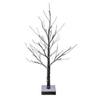 Vickerman 2' LED Warm White Battery Operated Artificial Brown Twig Tree