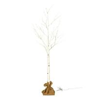 Vickerman 6' LED Warm White Artificial Birch Twig Tree