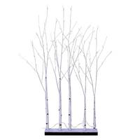 Vickerman 4' 5 Piece LED Warm White Artificial Birch Twig Tree