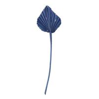 Vickerman 15.75-19.5" Midnight Blue Palm Spear (12 Pack)
