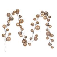 Vickerman 10' Champagne Assorted Ball Branch Wire Garland