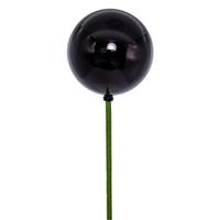 Vickerman 3" x 18" Black Pearl Ball UV Coated Stick (12 Pack)