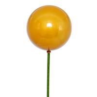 Vickerman 4" x 18" Gold Pearl Ball UV Coated Stick (6 Pack)