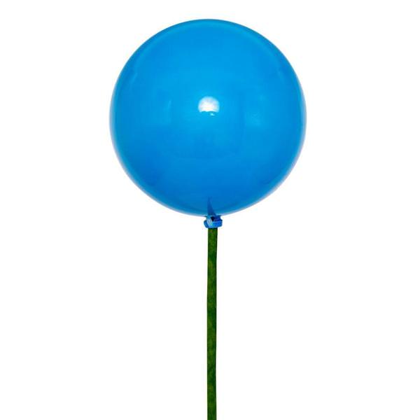 3" x 18" Turquoise Pearl Ball UV Coated Stick (12 Pack)