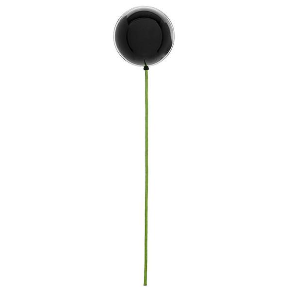 4" x 18" Black Pearl Ball UV Coated Stick (6 Pack)