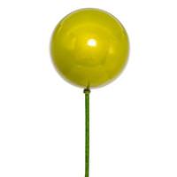 Vickerman 4" x 18" Lime Pearl Ball UV Coated Stick (6 Pack)