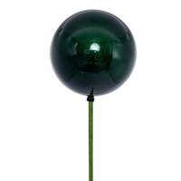 Vickerman 4" x 18" Midnight Green Pearl Ball UV Coated Stick (6 Pack)