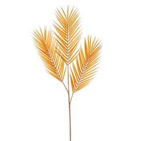 Vickerman 40" Artificial Orange Butterfly Palm Spray (3 Pack)