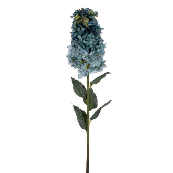 35.5" Artificial Sea Blue Cone Hydrangea Spray (2 Pack)