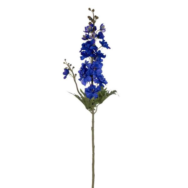 33" Artificial Cobalt Larkspur Spray (3 Pack)