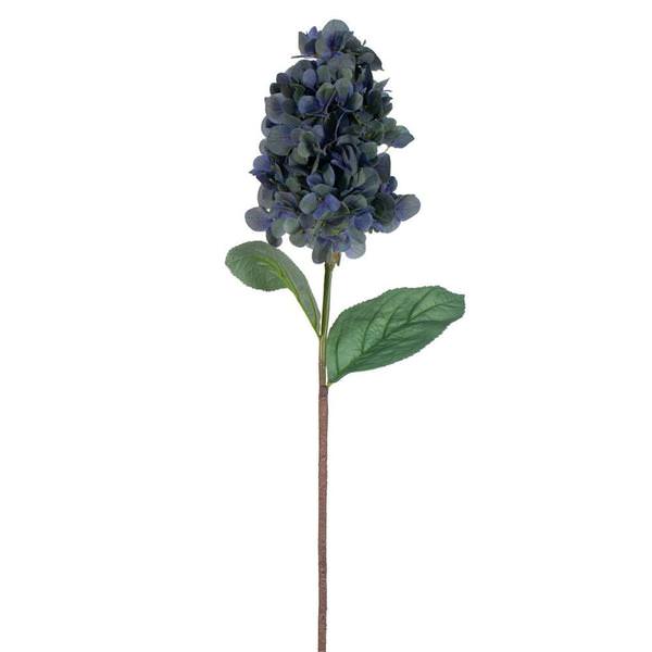 34" Artificial Purple / Green Cone Hydrangea Spray (2 Pack)