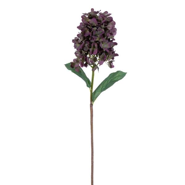 34" Artificial Plum Cone Hydrangea Spray (2 Pack)
