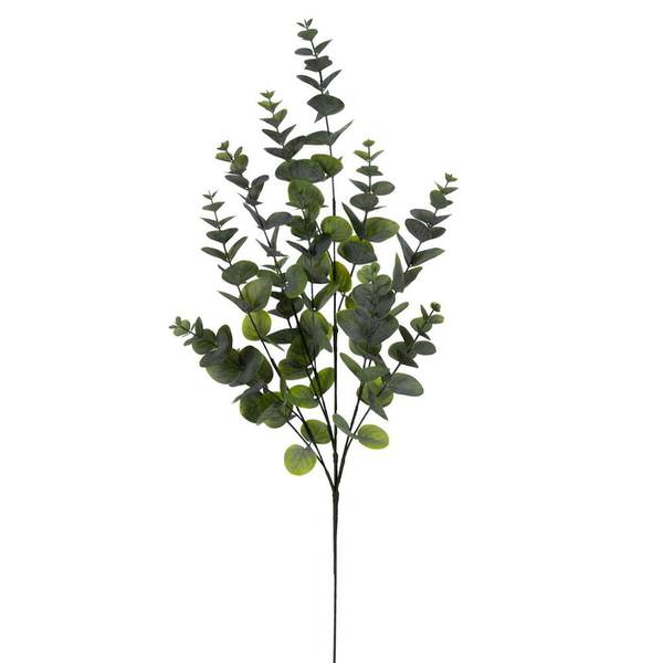 34" Artificial Green Spiral Eucalyptus Spray (3 Pack)