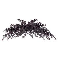 Vickerman 32" Burgundy Spiral Eucalyptus Crescent Swag