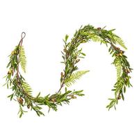 Vickerman 6' Green Olive Garland