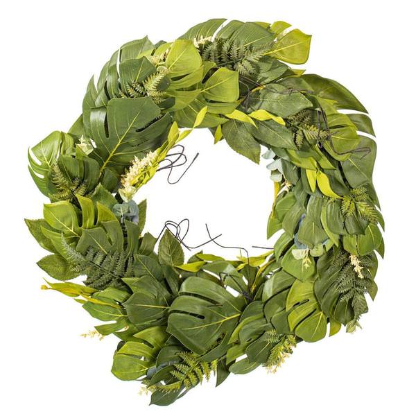 32" Mixed Jungle Foliage Wreath