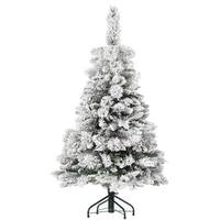 Vickerman 4.5' x 30" Artificial Frosted Scotch Pine 368 Tips Unlit