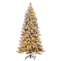 Vickerman 4.5' x 32" Artificial Frosted Scotch Pine 368 Tips Pre-Lit
