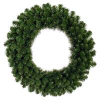 Vickerman 30" Green Deluxe Sequoia Pine Wreath Unlit
