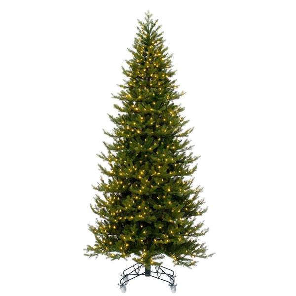 12' x 66" Artificial Washington Fra 1600 Warm White LED Lights