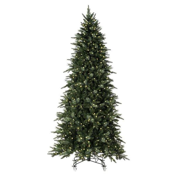 10' x 60" Artificial Berkley Mixed Pine 1050 Warm White LED Lights