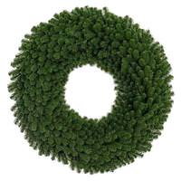 Vickerman 48" Green Deluxe Sequoia Pine Wreath Unlit