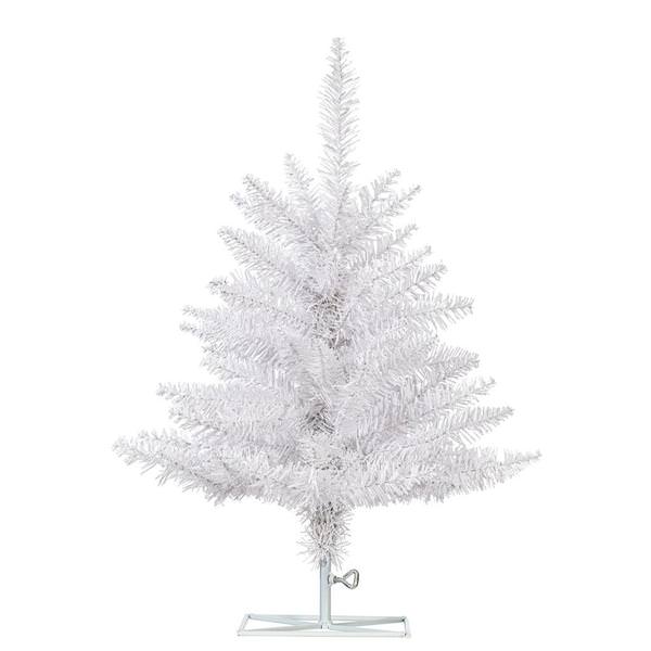 2' x 20" Artificial White Fir Tree Unlit