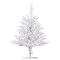 Vickerman 2' x 20" Artificial White Fir Tree Unlit
