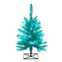 Vickerman 2' x 20" Aqua Fir DuraLit 50 Aqua LED