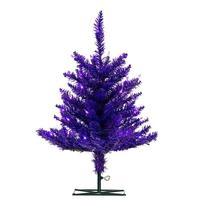 Vickerman 2' x 20" Purple Fir DuraLit 50 Purple LED