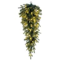 Vickerman 36" Georgian Fraser TearDrop 3mm 100 Warm White LED