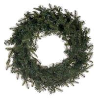 Vickerman 30" Green Georgian Fraser Fir Wreath Unlit