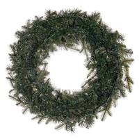 Vickerman 36" Green Georgian Fraser Fir Wreath Unlit