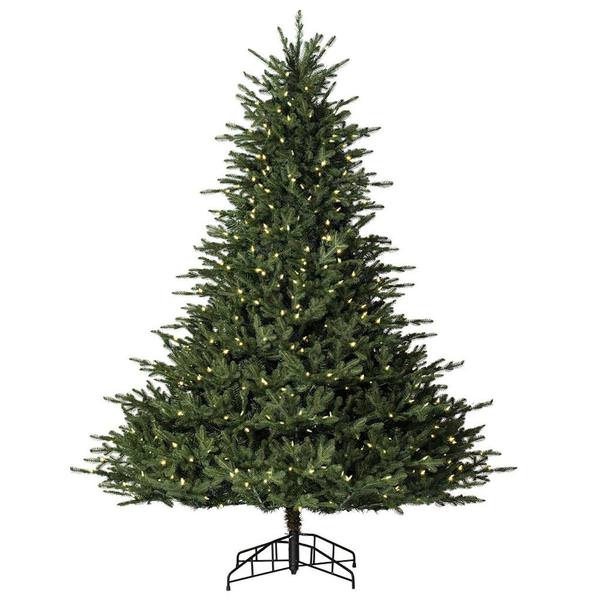 9' x 78" Bellevue Fraser Fir 8574 Tips 1200 Dura-Lit® Warm White Mini Lights
