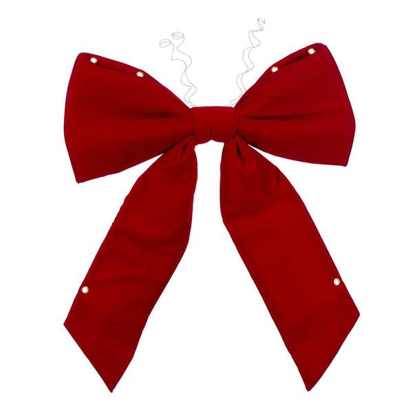 24" x 32" Red Velvet UV Bow