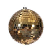 Vickerman 4.75" Gold Mirror Ball Ornament (4 Pack)