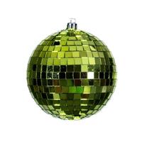 Vickerman 8" Lime Mirror Ball Ornament