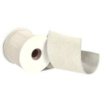 Vickerman 4"x15' Silver Chambre / Metallic Ribbon