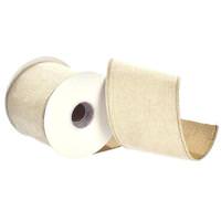 View 4"x15' Gold Chambre / Metallic Ribbon